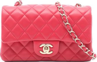Chanel Borsa a spalla 20 mini matelass&eacute; 2015-2016 - Rosso