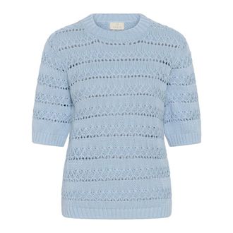 Kaffe Maglieria Girocollo - - Knitwear - Donna - Blu - S