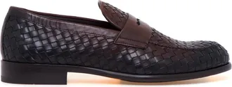 Doucal's Adler Penny Loafer - male - Doucals - Loafers - Brown - 7 1/2 UK - Shoes