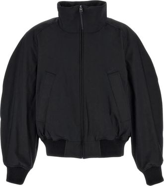 Jacquemus Jassen, Heren, Zwart, S, Katoen, Aero Bomber