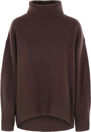 arch4 turtleneck long-sleeve sweater - women - Cashmere - M - Brown