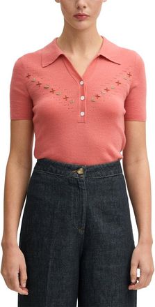 L.k. Bennett LK Bennett Wool-Blend Fiona Knitted Top