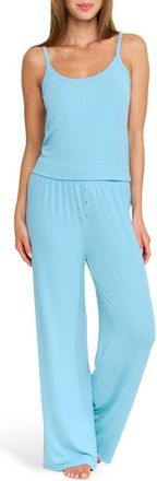 Honeydew Intimates Blissful Pointelle Pajamas in Ocean at Nordstrom, Size X-Small