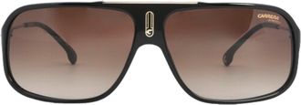 Carrera Cool 65 Unisex Black/Brown Gradient Sunglasses