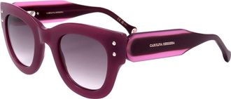 Carolina Herrera Womens Her0222s 47Mm Sunglasses
