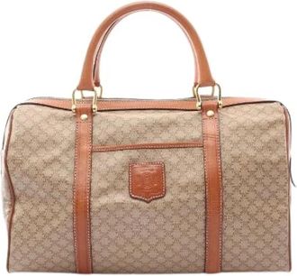 Celine Pre-owned Plastic celine-bags - Dames - Vintage Weekendtas - Beige - ONE Size - Vintage