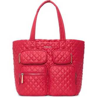 MZ Wallace Large Metro Travel Tote in Apple at Nordstrom