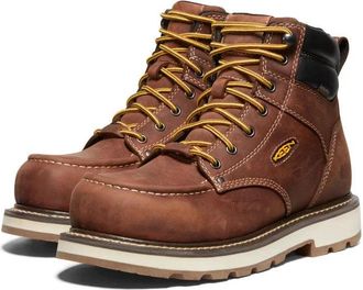 Keen Womens KEEN Cincinnati 1028283 EE Tuscan Red Waterproof Work Boots HTAT358