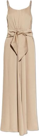 Emporio Armani Strappy Dress - Dames - Maxi kleedjes - Beige - S - Kleedjes