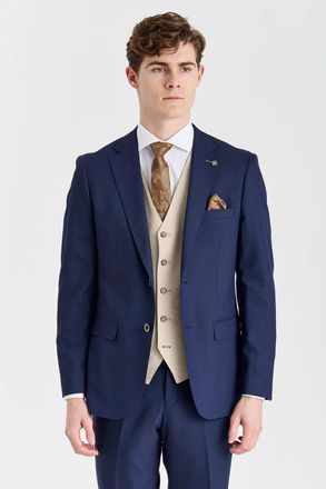 PAUL ANDREW 3 Piece Suit with Contrasting Waistcoat