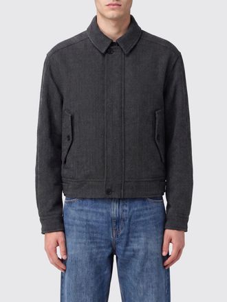 Sunflower Wool-Blend Shirt Jacket with Patch Pockets