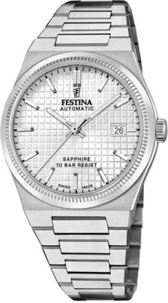 Festina P024-3h 201 Automatico - Heren - Horloges - Grijs - ONE Size - Accessoires
