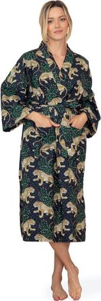 Printfresh Robe in Ink at Nordstrom, Size Xx-Small