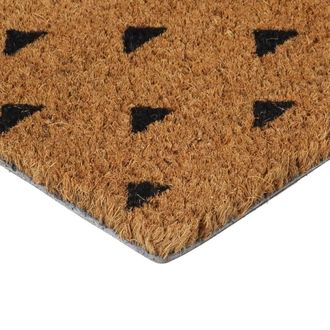Berkfield Home Durable Door Mat Natural 40x60 cm Tufted Coir