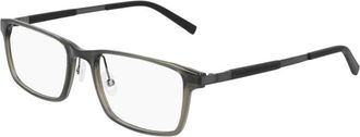 Flexon Demo Rectangular Mens Eyeglasses FLEXON EP8008 020 55
