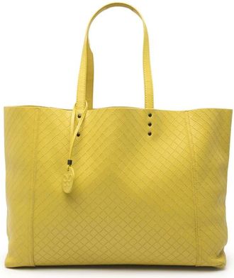 Bottega Veneta Pre-owned Bottega Veneta Leather Intrecciomirage Tote Ladies B03522316Q