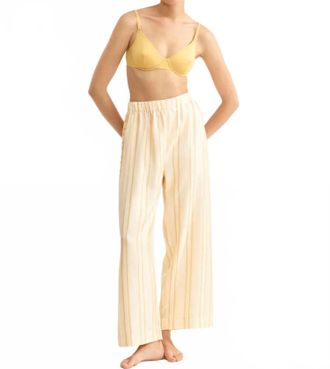Eres Oolong Striped Pants In Panama Blond