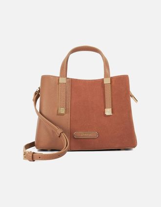 Dune London Womens Dune Dinkydorry Womens Brown Top-Handle HandBag