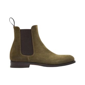 Scarosso Chelsea Boots, female, Green, Size: 5 US Elena Forest Chelsea Boots