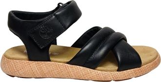 Timberland sandali Pelle - Dames - Sandalen - Zwart - 39 1/2 EU - Leer - Schoenen