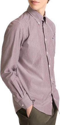 Harmont & Blaine Shirts - Heren - Casual Overhemden - Rood - 2XL - Overhemden