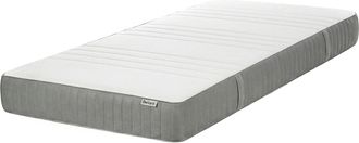 Beliani Beliani - Colch&oacute;n De Espuma Viscoel&aacute;stica Firme Duro Con Funda Extra&iacute;ble De Poli&eacute;ster Con Cremallera Accesorios De Dormitorio Blanco 90 X 200 Cm Cheer