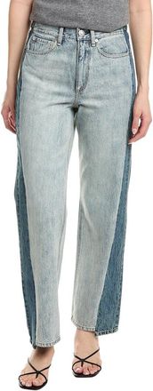 Rag & Bone Shea High-Rise York Spliced Ankle Straight Jean