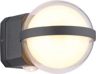 Globo Lighting Illi Aplique De Pared Para Exterior Globo Antracita Ip54 Led 3000k