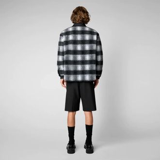 Save The Duck Jassen, Heren, Zwart, S, Polyester, Yura Blouson met Ludy Print