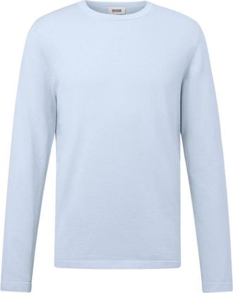Drykorn Irmino 10 - Heren - Ronde hals truien - Blauw - XL - Katoen - Truien & Vesten