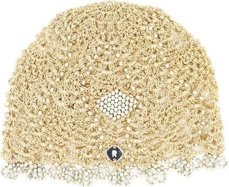 Paco Rabanne Cappello alluncinetto - Oro