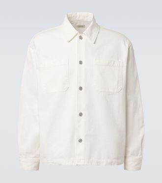 Frame Denim Cotton-blend overshirt