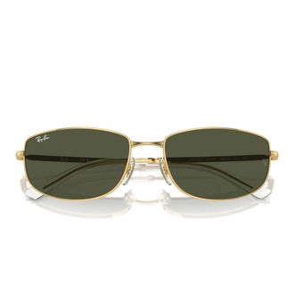 Ray-Ban Sunglasses, unisex, Yellow, Size: 56 MM Sunglasses