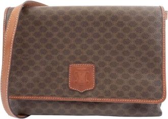 Celine Pre-owned Cross Body Bags, female, Brown, Size: ONE SIZE Pre-owned Leather celine-bags