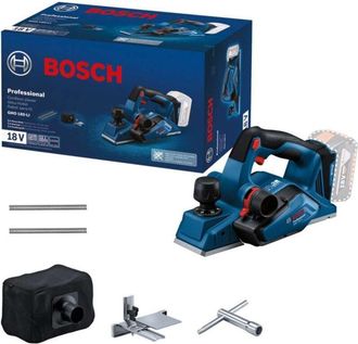 Bosch Utensili - Pialletto a batteria 18V 82 mm, senza batteria e caricabatterie 06015B5021 - Bosch