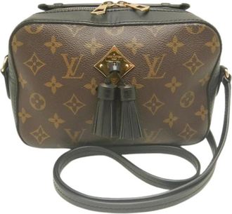Louis Vuitton Pre-owned Monogram Shoulder Bag - Dames - Vintage Schoudertas - Bruin - ONE Size - Vintage