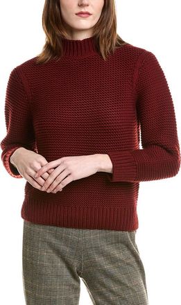 Lafayette 148 New York Ribbed Alpaca & Silk-Blend Pullover