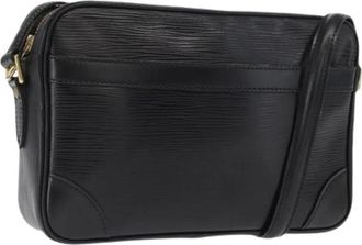 Louis Vuitton Pre-owned Cross Body Bags, female, Black, Size: ONE SIZE Pre-owned Leather Cross Body Bag