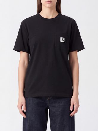Carhartt Work in Progress T-shirt in cotone con tasca a toppa e spalle cadute
