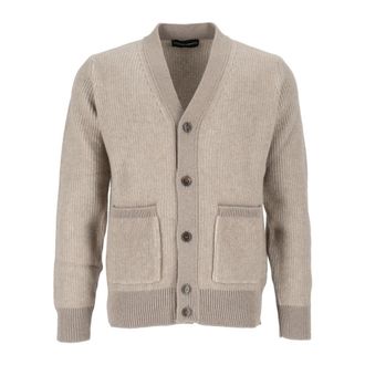 FILIPPO DE LAURENTIIS Cardigan Bott.Ml - - Knitwear - Uomo - Beige - M