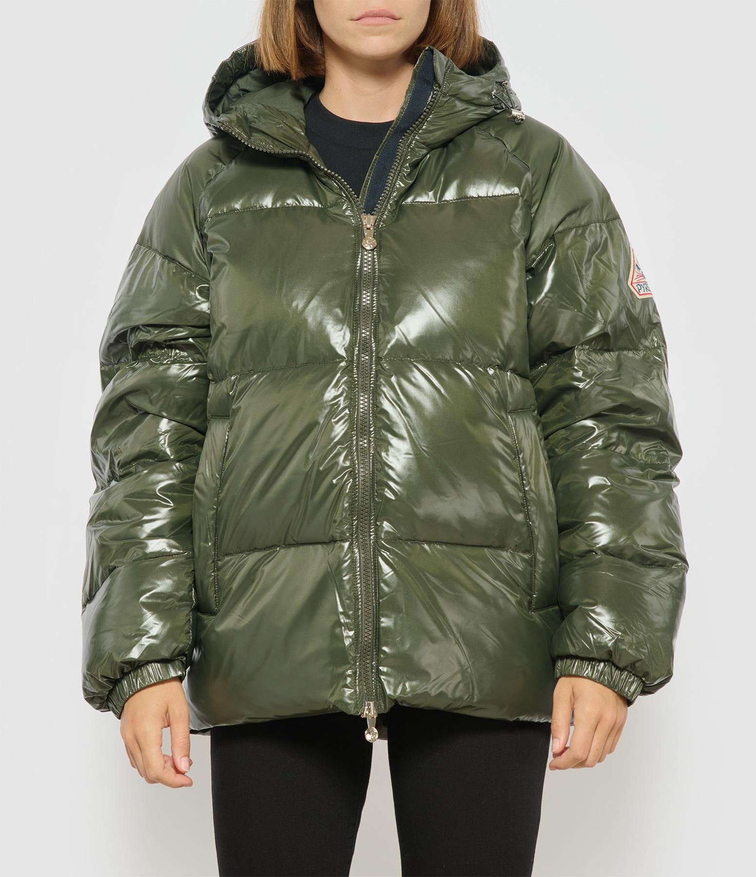 Blouson Homme Capuche Automne Hiver En Coton Veste Cargo Zippee Epaisse Col Montant Couleur Unie Kaki - Prêt-à-Porter