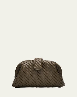 Bottega Veneta Lauren 1980 Mini Clutch Bag with Chain Strap