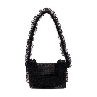 Self Portrait Crystal Lace Detail Bag