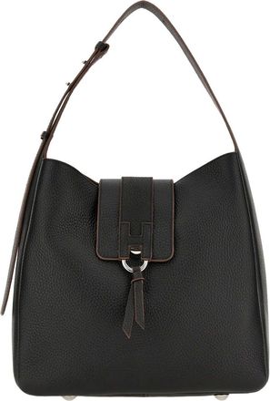 Hogan Black H01X Hobo Verticale Hobo Bag