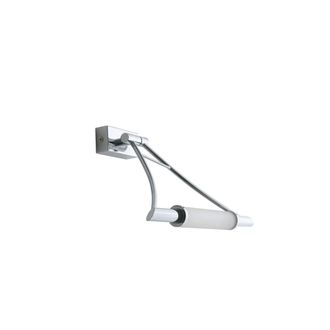 Luce-Ambiente-Design Aplique de metal cromado y cristal 1xr7s 30x5x24cm