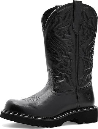 Ariat Fatbaby(r) Dawn Womens Motocross Boots Black Deertan : 8.5 B - Medium, Leather