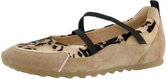Paul Green Dynamic Flat in Almond Sand Leo Suede at Nordstrom, Size 11.5