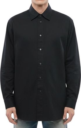 Diesel Black Relaxed Solid Shirt