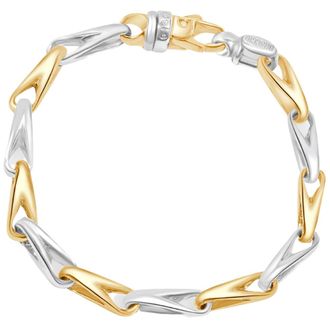 Pompeii3 Mens Seed Link 14k Gold (30gram) or Platinum (48gram) 6mm Bracelet 8.5