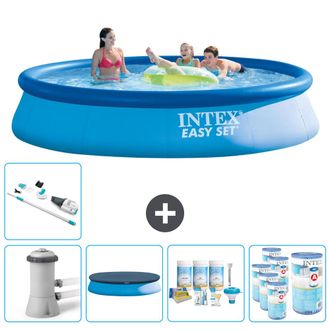 Intex Piscina Easy Set Redonda - 396x84 Cm - 8-piezas Scb19